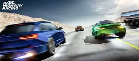 CarX Street vs CarX Highway Racing 2 High-speed action from CarX Highway Racing showcasing thrilling gameplay; a comparison point for CarX Street vs CarX Highway Racing.